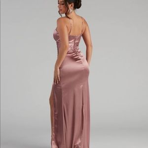 BRAND NEW! Satin Prom Dress